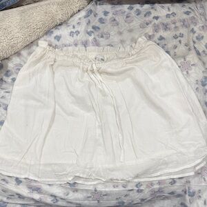 Abound White Mini Skirt